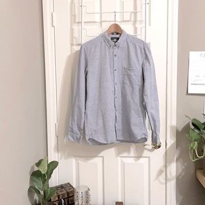 H&M LOGG Men's long Sleeve Button Down